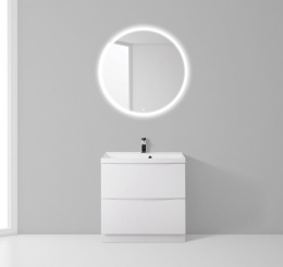Тумба под раковину BelBagno Marino MARINO-600-2C-PIA-BL-P, 60 х 45 х 80 см, Bianco Lucido