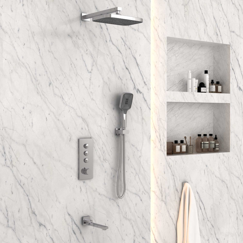 Фото Душевой комплект Vincea (VSFW-433T1CH) хром