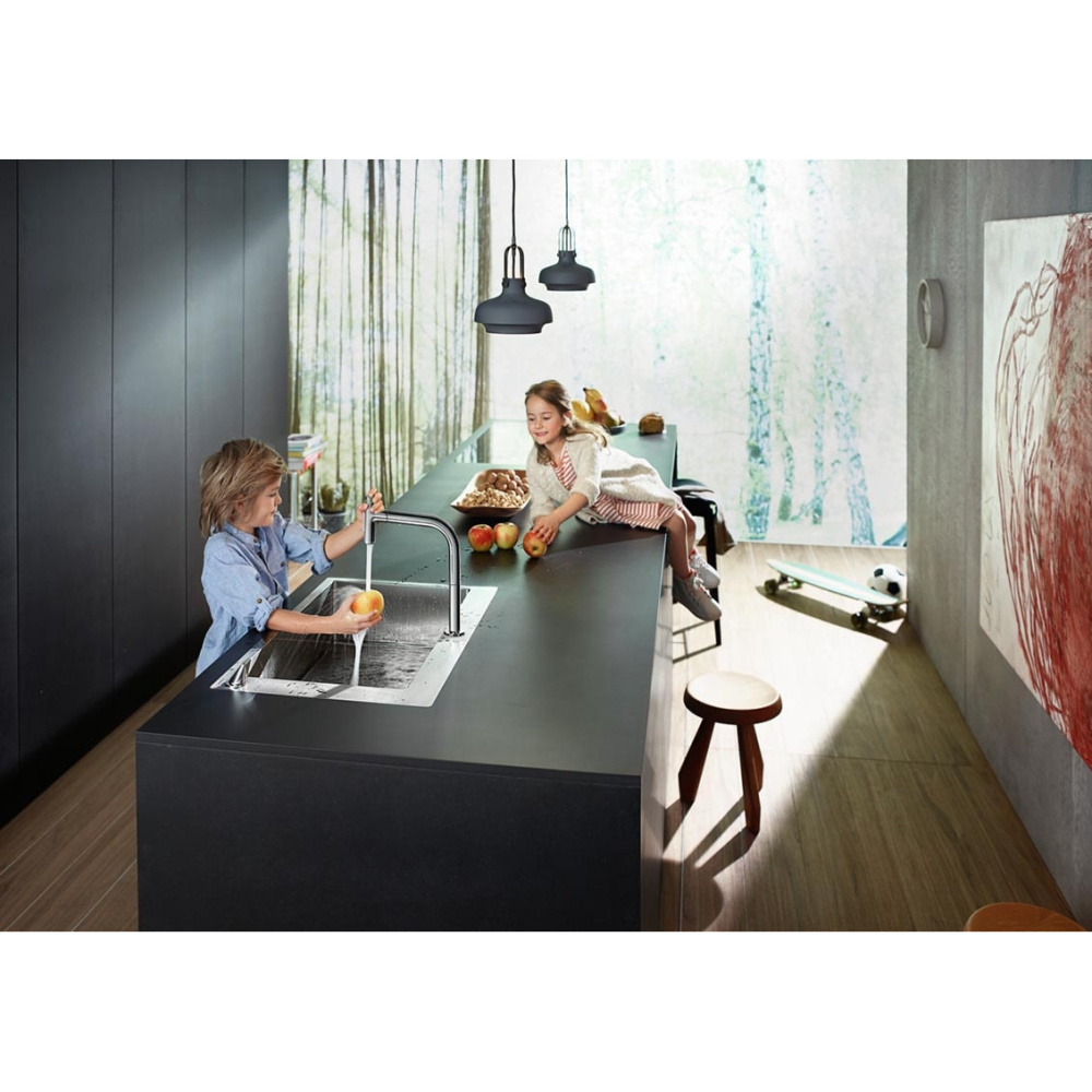 Смеситель Hansgrohe Select (43202800) серый