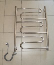 Фото Полотенцесушитель электрический Ника Curve ЛZ, левый тэн ЛЗ 100/50 лев