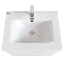 Фото Тумба с раковиной Iddis  Cloud белая,  60 см (CLO60WFi95K)