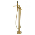Смеситель для ванны напольного монтажа Wonzon&Woghand Stick (WW-88649901-BG) Золото