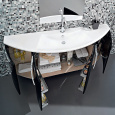 Stocco Vela  Композиция №1 Комплект мебели для ванной комнаты 1600хh640х350 мм