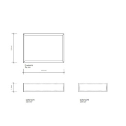 Лоток универсальный Decor Walther Brownie (0931060), черный