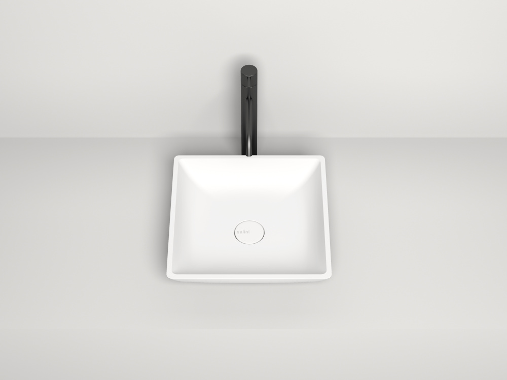 Фото Раковина накладная Salini Callista (1101108G) белый