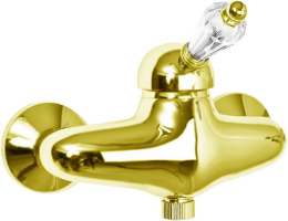 Смеситель Cezares VINTAGE-DM-01-Sw для душа, хром, ручка Swarovski