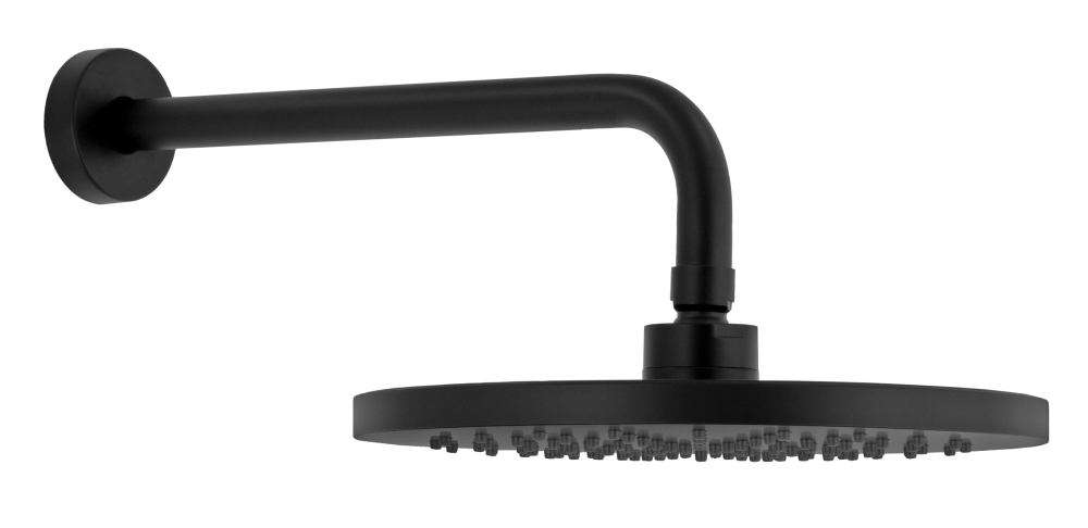 Фото Душевая система Remer Energy EY09S02MD25NOVB, черный матовый