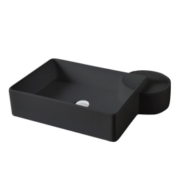 Фото Раковина накладная ArtCeram Cartesio (CAL002 03 99) черный