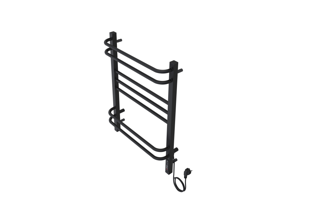 Фото Полотенцесушитель электрический Aquatek Бетта (AQ EL KRC0770BL), цвет черный