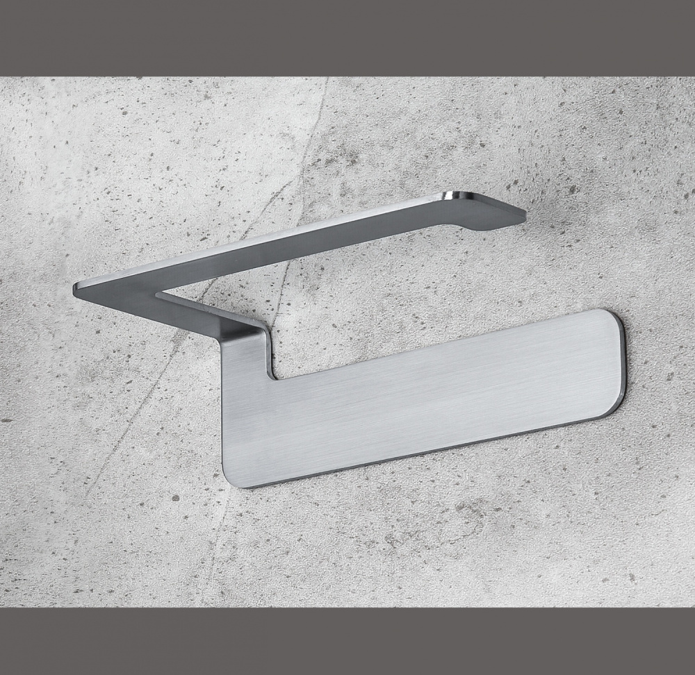 Фото Держатель туалетной бумаги Colombo Over (B7008.satin) хром