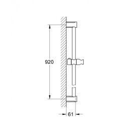 Душевая штанга 900 мм Grohe Tempesta Cosmopolitan 27522000