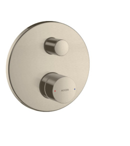 Фото Смеситель для ванны Axor Uno 45407820 со встроенной защитной комбинацией, шлифованный никель