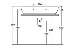 Фото Держатель полотенца Globo Bowl+ (PC8546)