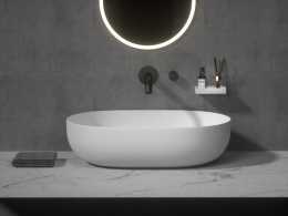 Фото Armadi Art Monaco 879-50 Раковина-чаша кориан овальная матовая, Slim 500*350*135