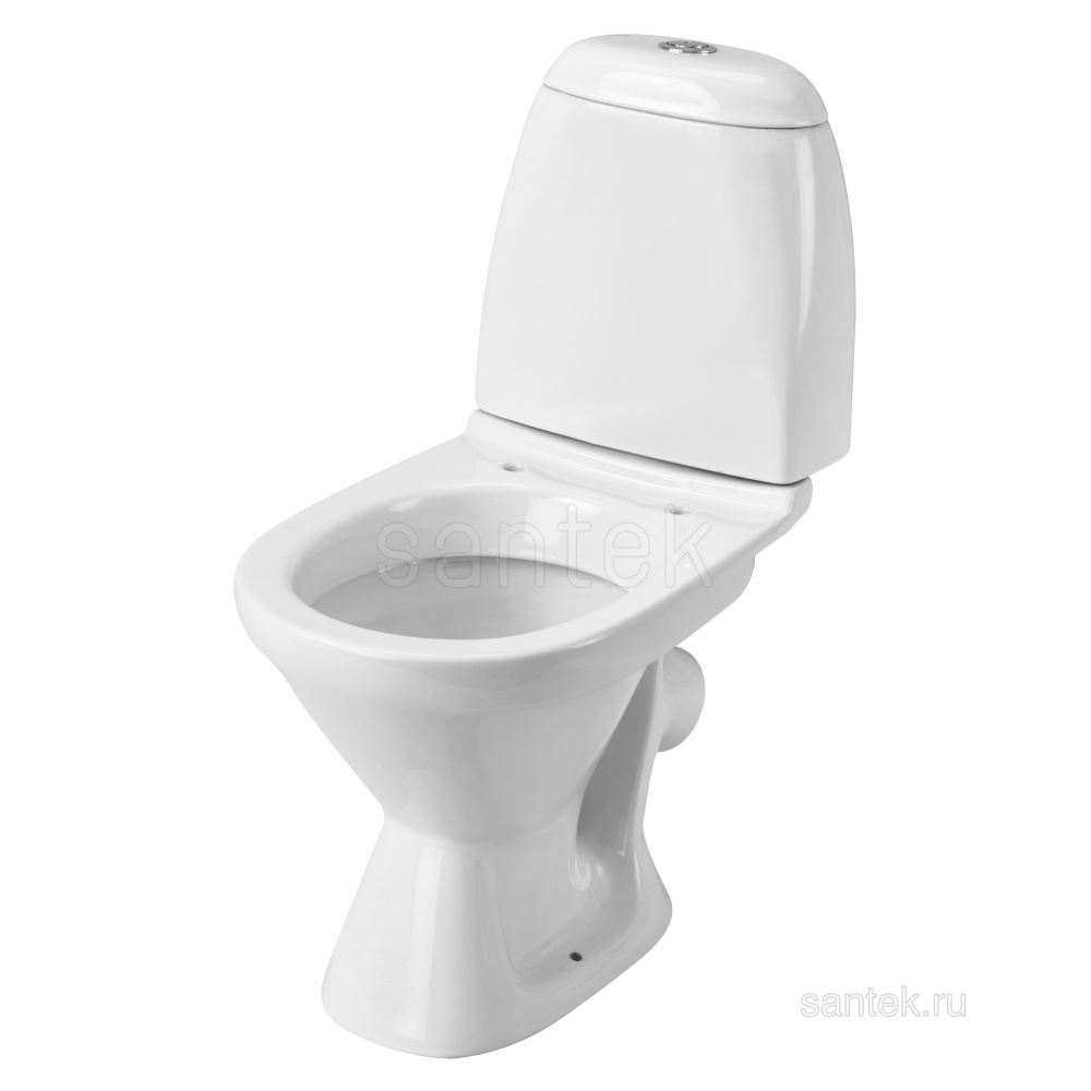 Унитаз-компакт Santek Римини 1WH111758 с диагональным выпуском