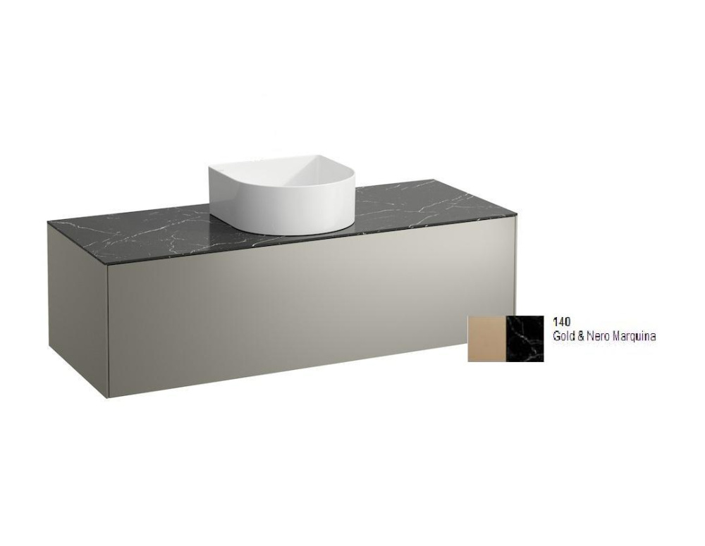 Тумба подвесная Laufen Sonar 4.0542.1.034.140.1 118 см под раковину-чашу 8.1234.0/1/2/3, вырез в цен