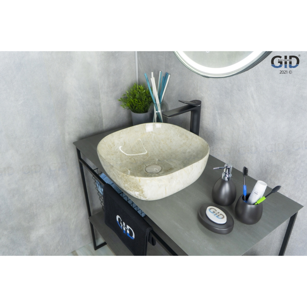 Раковина накладная Gid Mnc545