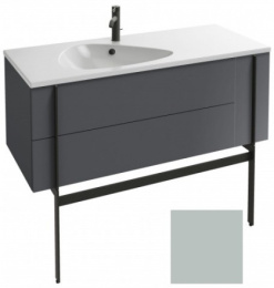 Тумба под раковину Jacob Delafon Nouvelle Vague 120 см, EB3036-G92, цвет - миндальный глянцевый