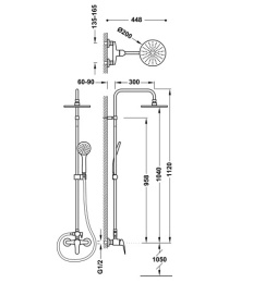 Фото Смеситель для ванны Haiba HB24505-8