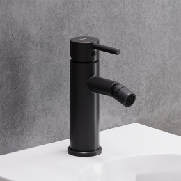 Смеситель для биде с донным клапаном Damixa Scandinavian Pure (360240300) черный