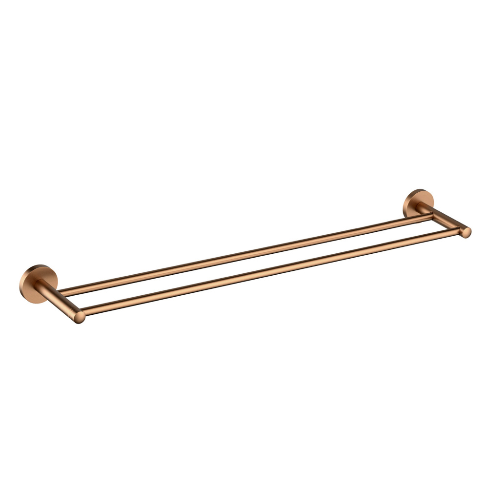 Фото Полотенцедержатель двойной Timo Saona 13056/19 розовое золото