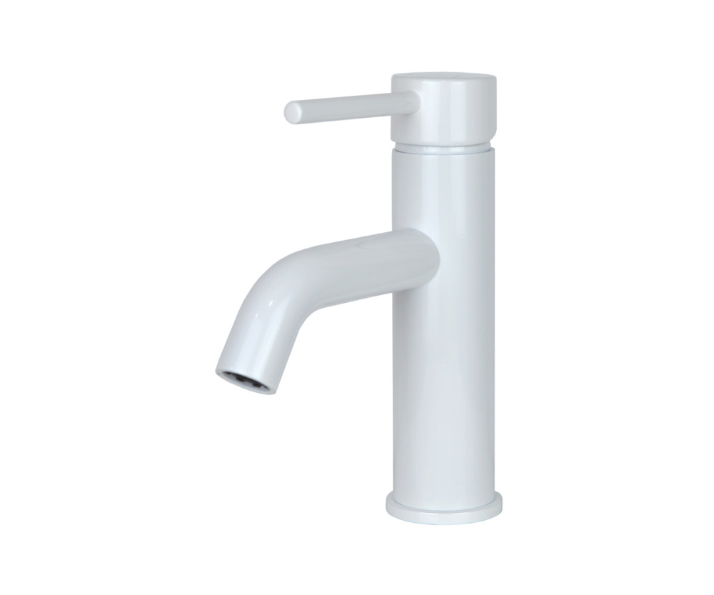 Фото Смеситель на раковину Bronze de Luxe Scandi (1451W) белый