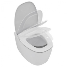 Подвесной унитаз Ideal Standard Dea T348801 безободковый с сиденьем микролифт