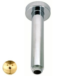 Кронштейн душевой Nicolazzi Doccia 5605CO, золото, 150 мм