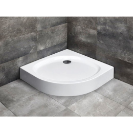 Акриловый поддон для душа Radaway Patmos A Compact 90x90x16 белый 4S99155-05