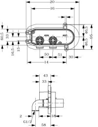 Ideal Standard Simply U A4491NU механизм смесителя для раковины