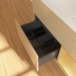 Villeroy Boch Finion F040HFPC Тумба под раковину 996х498 мм (gold matt/oak veneer)