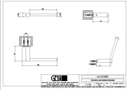 Держатель туалетной бумаги Gessi Riflessi Trasparenze (37355#031) хром