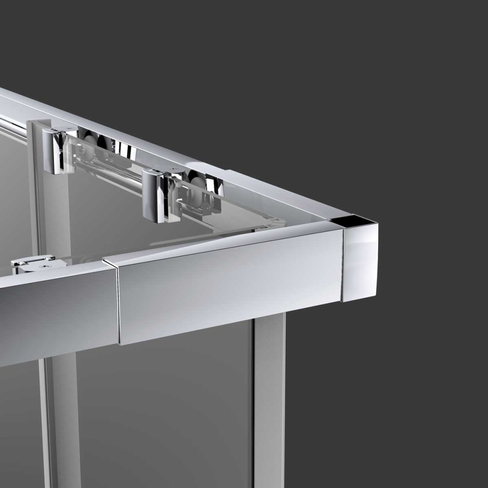 Фото Душевой уголок Vincea Rapid (VSS-3R90/10MT) хром