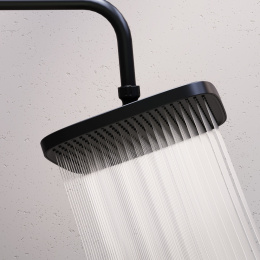 Фото Душевая система с термостатическим смесителем Damixa Gala (953770300) черный