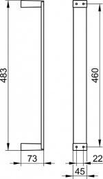 Полотенцедержатель Keuco Edition 11 11170030000, хром