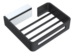 Фото Держатель для губки Boheme Q (10959-CR-B) хром, черный