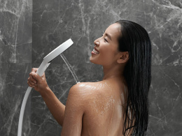 Ручной душ Hansgrohe Rainfinity (26865700) матовый белый