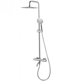 Фото Душевая система Denberg LT-302 с термостатом Хром