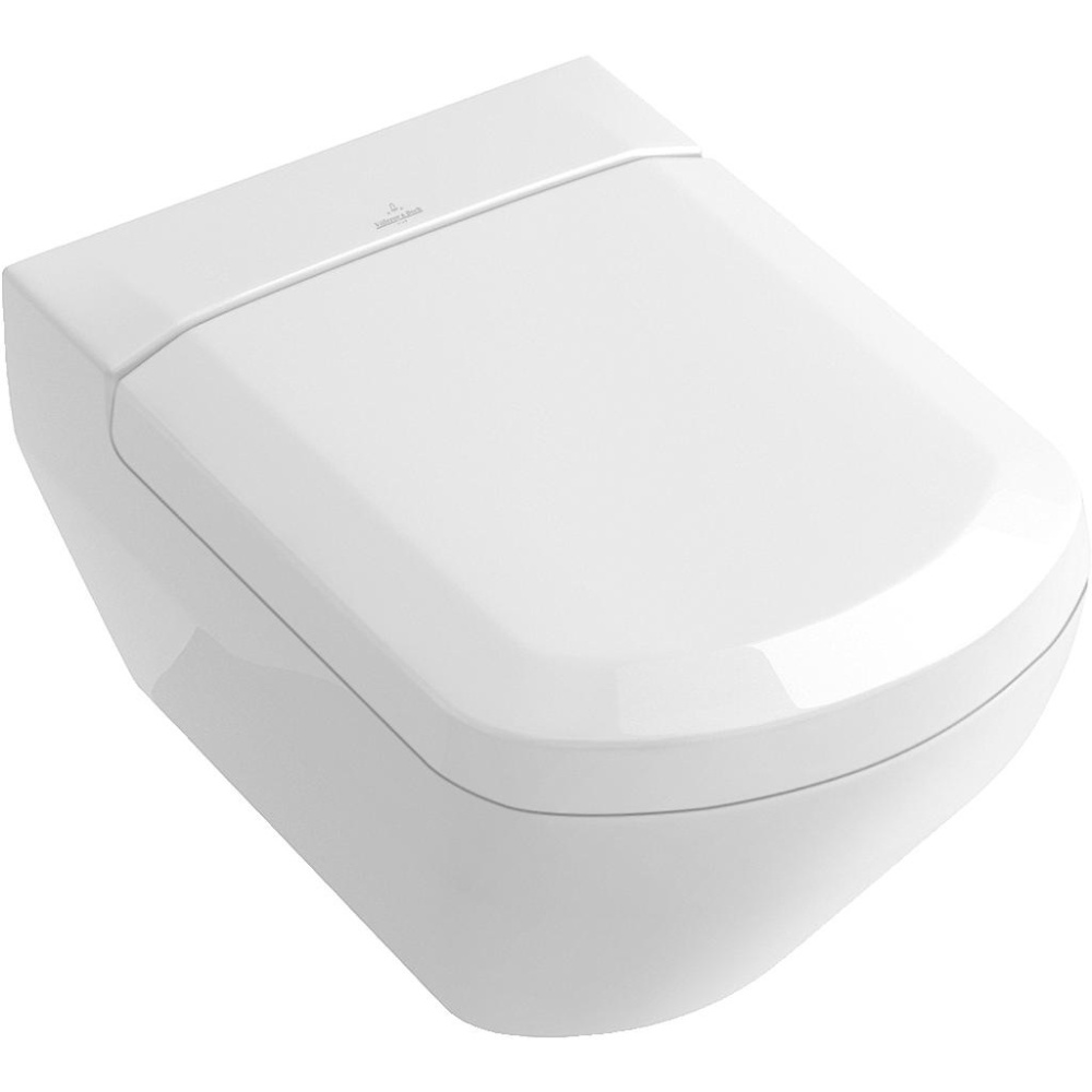 Villeroy&Boch Sentique 98M8Q1S3 Сиденье для унитаза с крышкой (белый матовый)