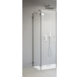 Фото Душевая стенка Radaway Arta S 2 70 боковая профиль Хром стекло прозрачное 386109-03-01