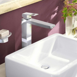 Фото Смеситель для раковины Grohe Eurocube 23406000 корпус высокий