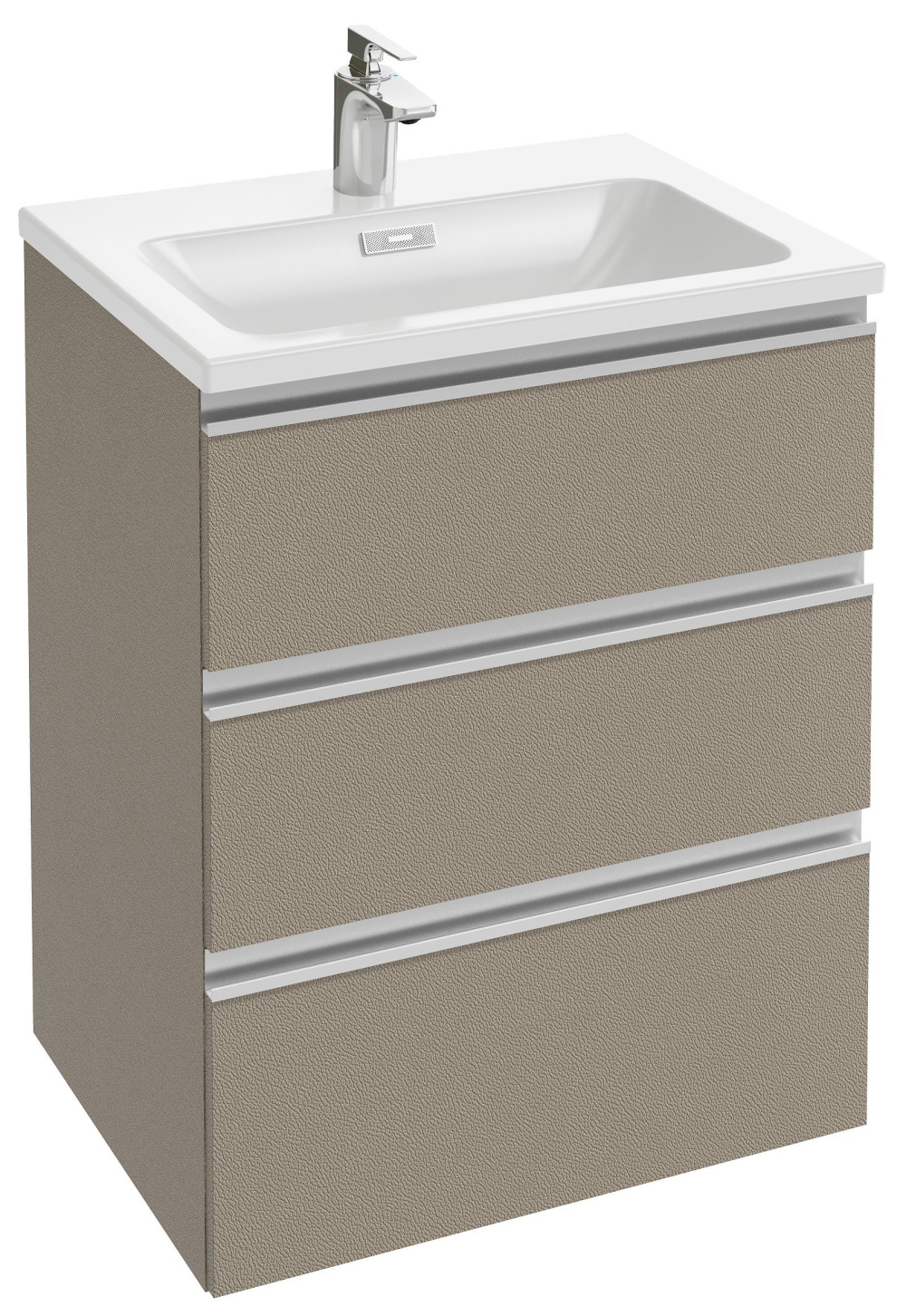 Фото Мебель для раковины-столешницы 60 см, 2 выдвижных ящика Jacob Delafon EB2050-RA-E16