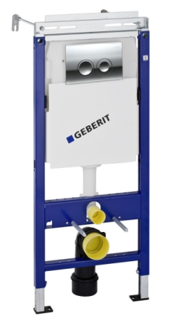 Инсталляция Geberit с безободковым унитазом Gustavsberg Hygienic Flush 5G84HR01, сиденье микролифт