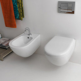 Фото Биде подвесное Kerasan Aquatech 372401*1 белое