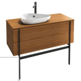 Тумба под раковину Jacob Delafon Nouvelle Vague 120 см, EB3042-M49, белый мягкий