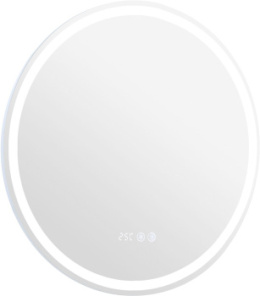 Зеркало с LED подсветкой Aquanet Оптима (00304265) Белый