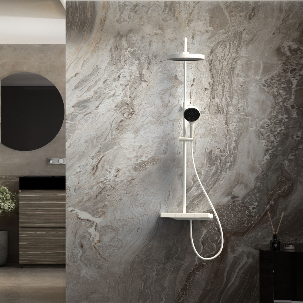 Фото Душевая стойка Vincea Inspire (VSFS-3I12TW) белый