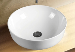 Раковина накладная 43 см Esbano (ESRNRONDW) белый