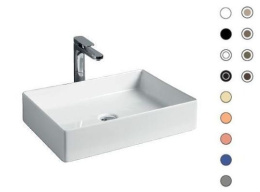 Раковина накладная 55 см ArtCeram Scalino (SCL002 23 00) коричневый