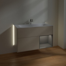Villeroy Boch Finion G040GKHH Тумба под раковину 996х498 мм (anthracite matt/sand matt)